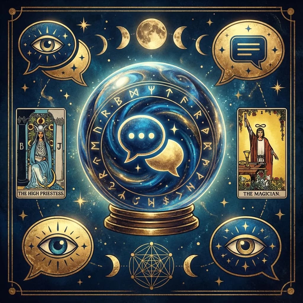 Tarot by chat vs video call: which to choose? (an honest comparison) Tarot by chat vs video call: which to choose? (an honest comparison)