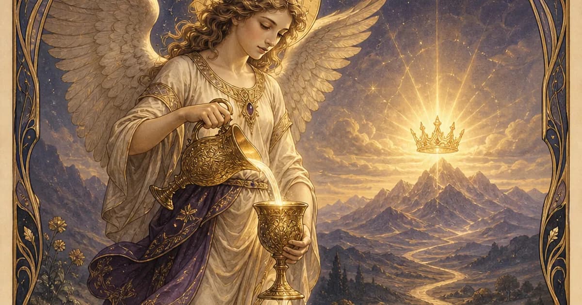 La Templanza del tarot: significado, amor, trabajo e invertida La Templanza del tarot: significado, amor, trabajo e invertida
