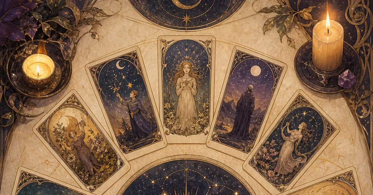 Year in review with tarot: a 2026 closing reading Year in review with tarot: a 2026 closing reading