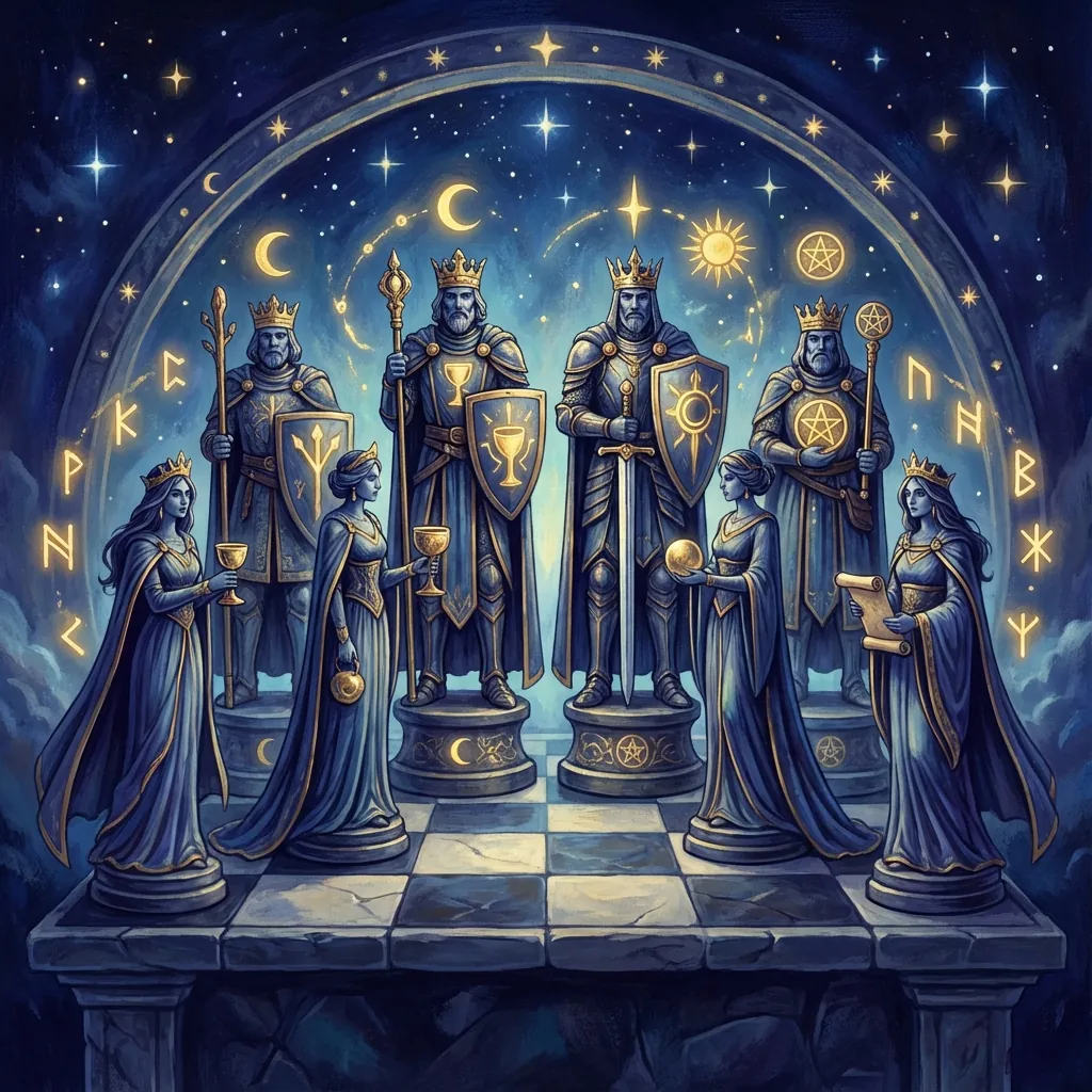 Cartas da corte no tarô: páginas, cavaleiros, rainhas e reis (como interpretar) Cartas da corte no tarô: páginas, cavaleiros, rainhas e reis (como interpretar)